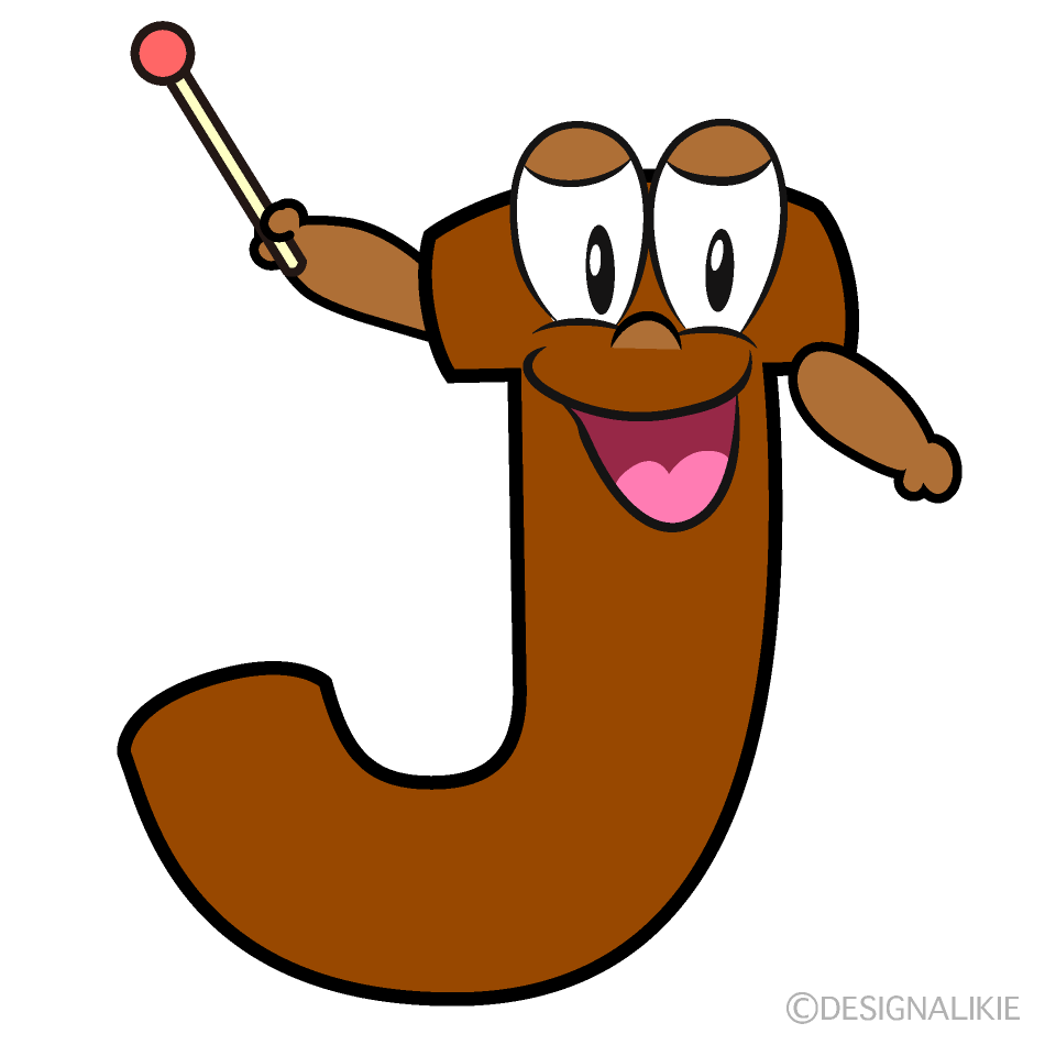 Speaking J Cartoon Character Image