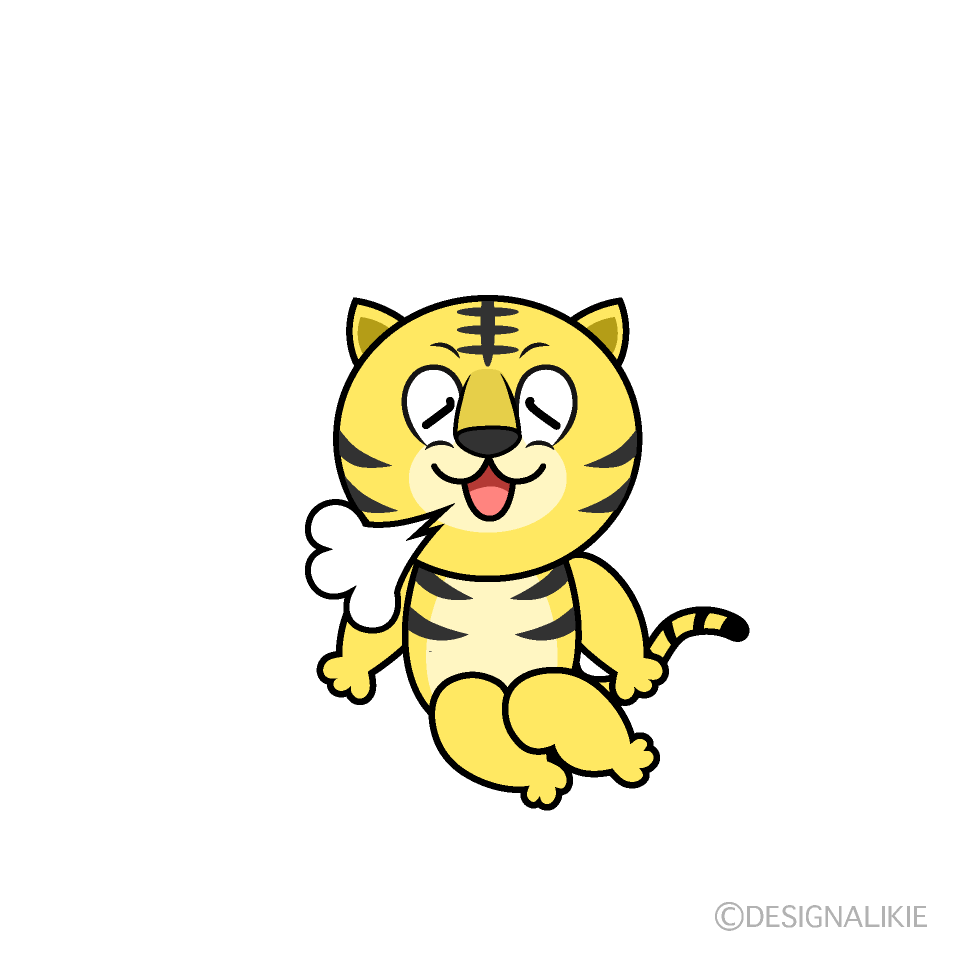 Tigre Enfadarse Animado