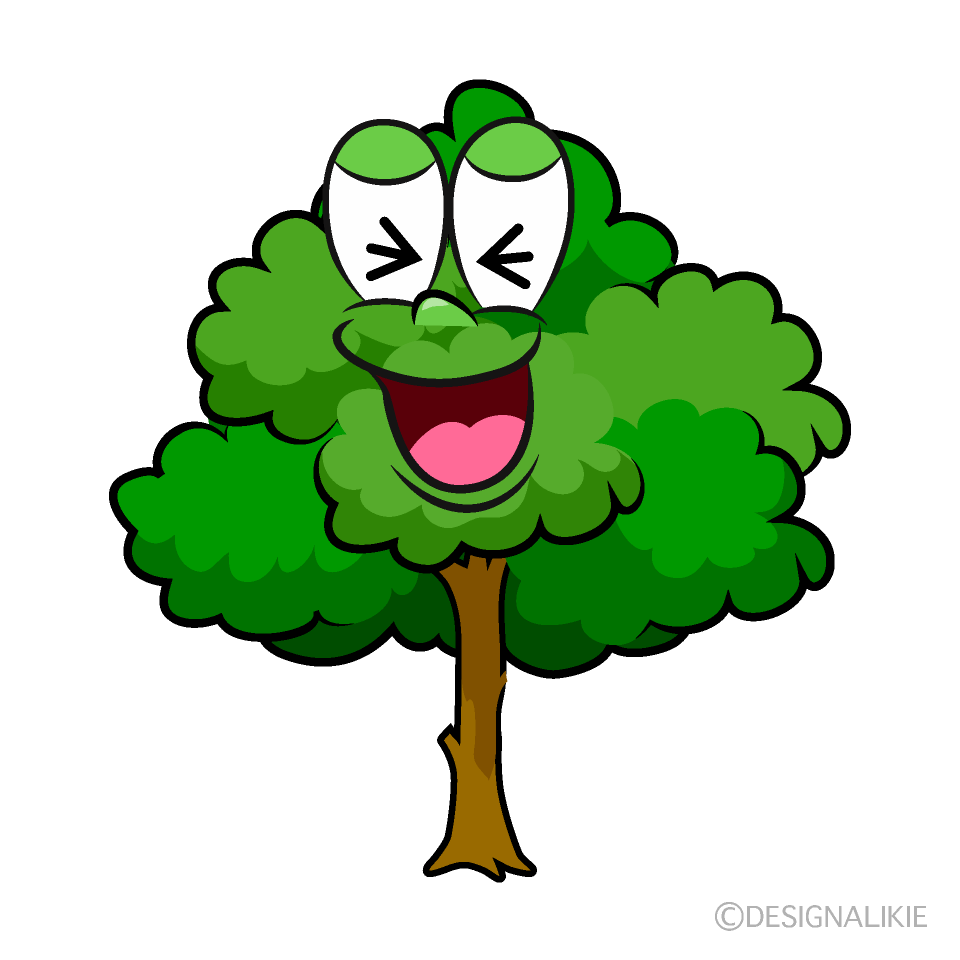 Árbol Riéndose Animado