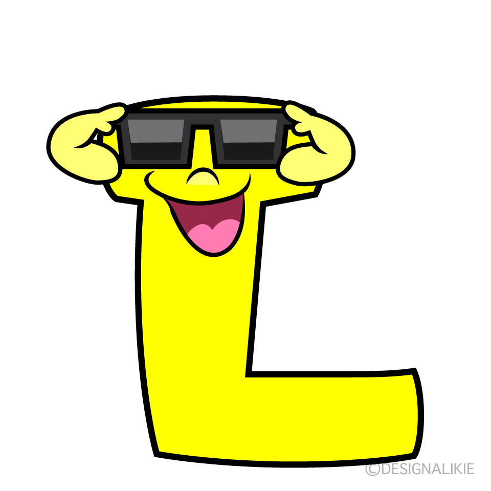 Cool L Cartoon Character Image