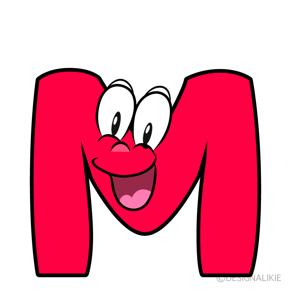 Surprising M Cartoon Character Image