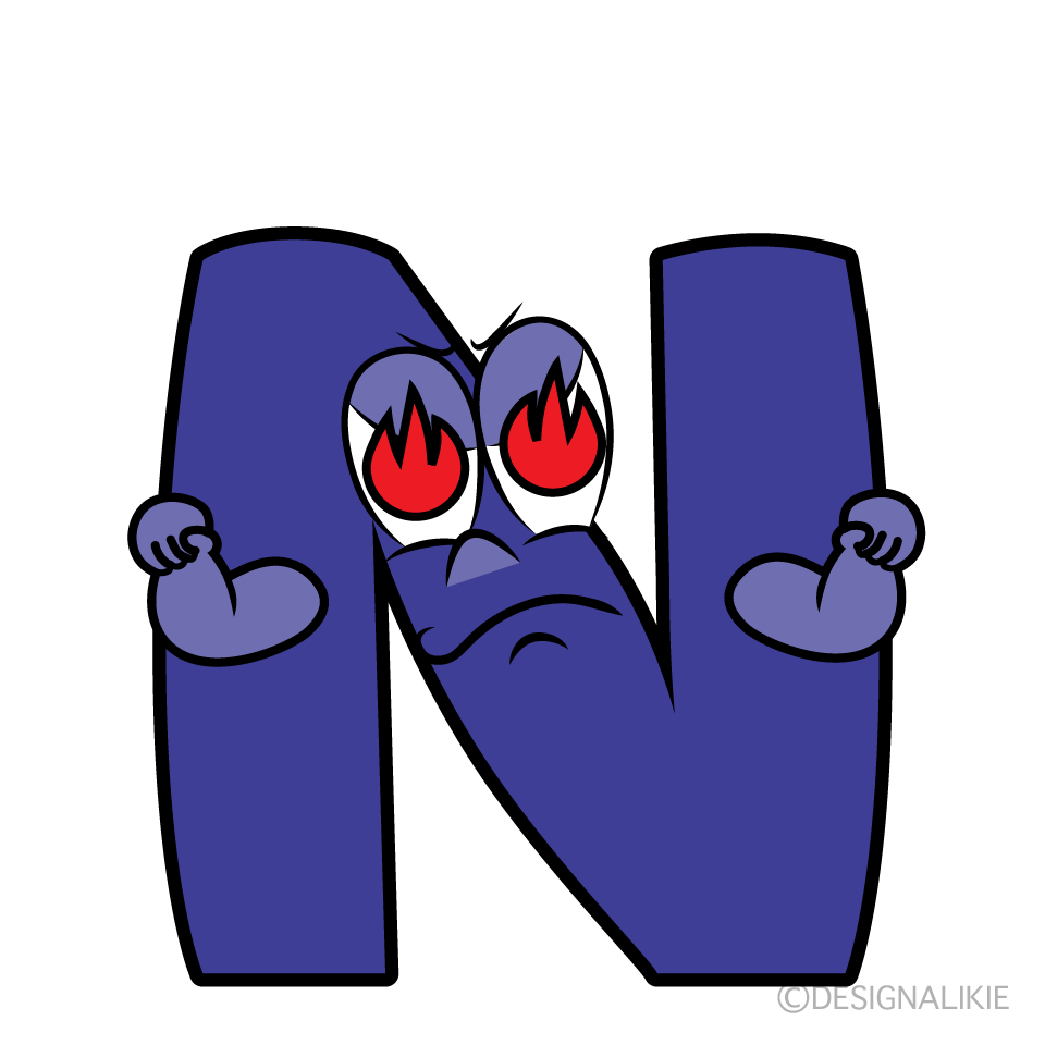 Enthusiasm N Cartoon Character Image