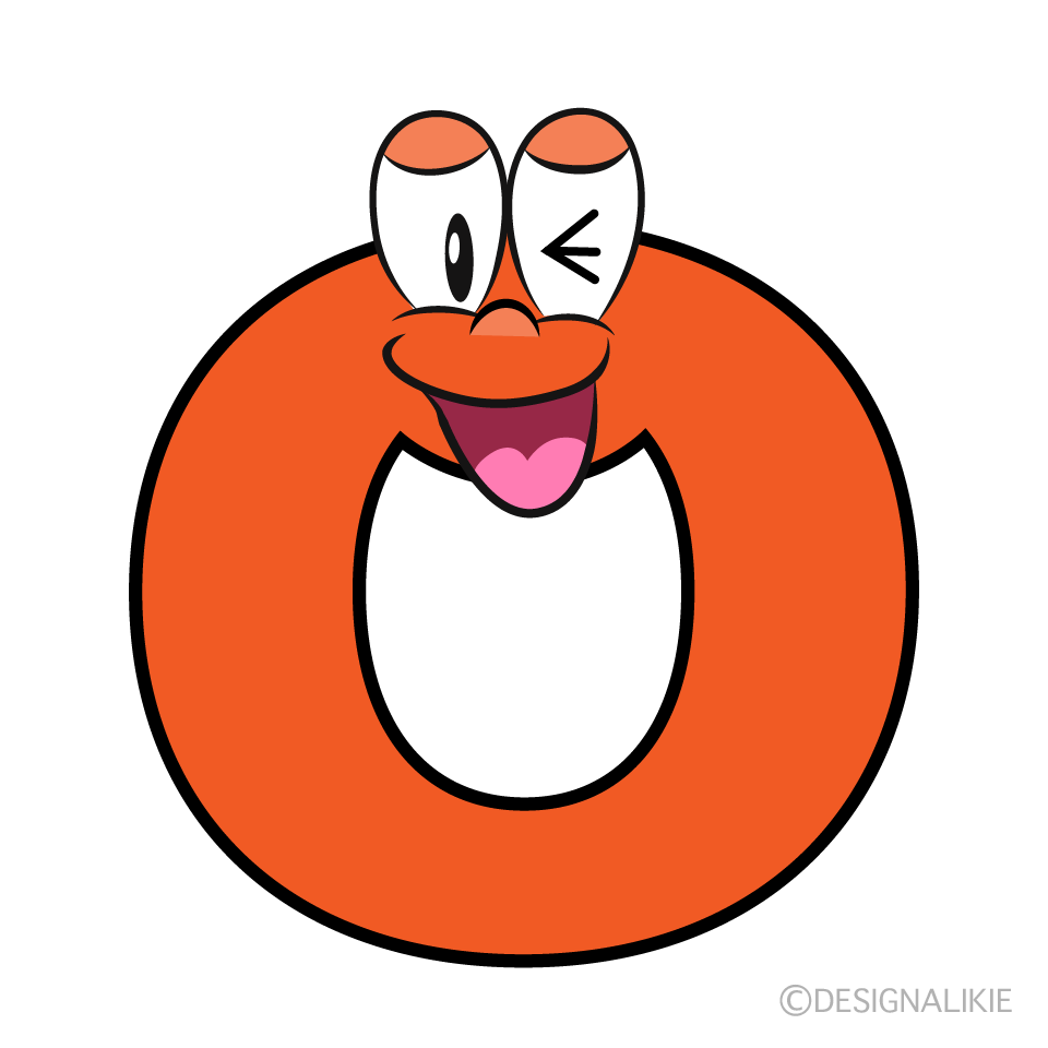 Laughing O Cartoon Character Image