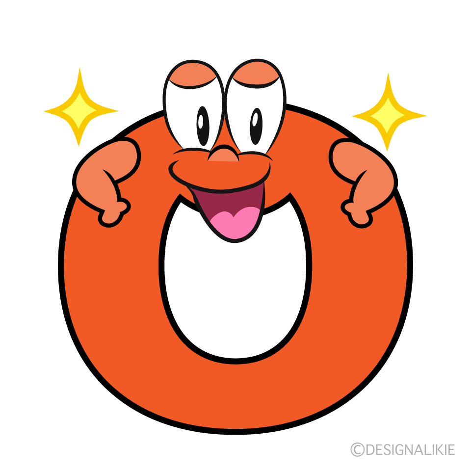 Glitter O Cartoon Character Image
