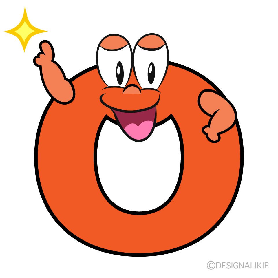 Posing O Cartoon Character Image