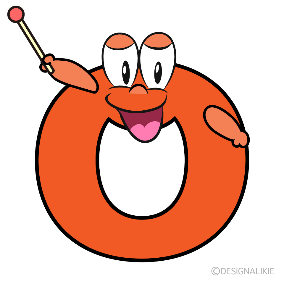 Speaking O Cartoon Character Image