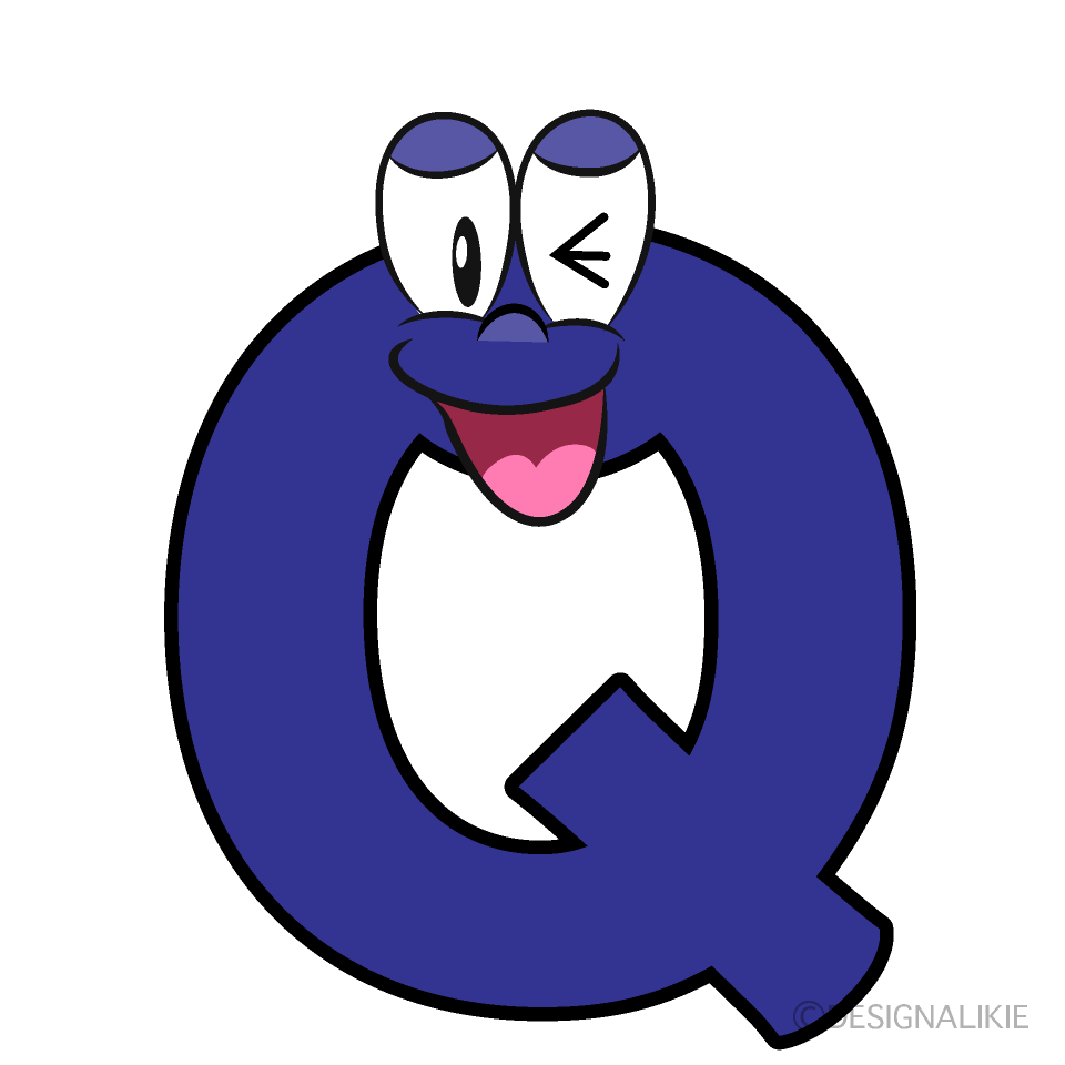 Laughing Q Cartoon Character Image