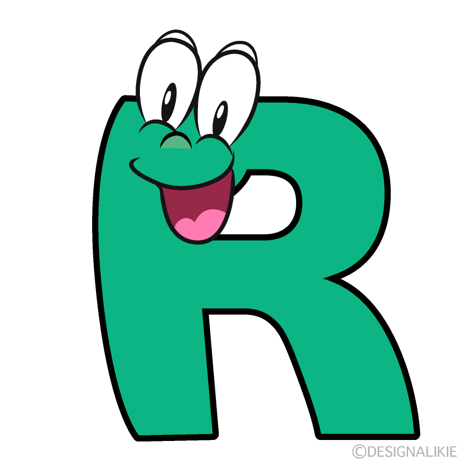 Surprising R Cartoon Character Image