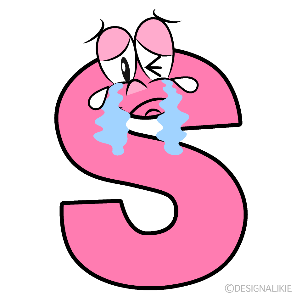 Crying S Cartoon Character Image