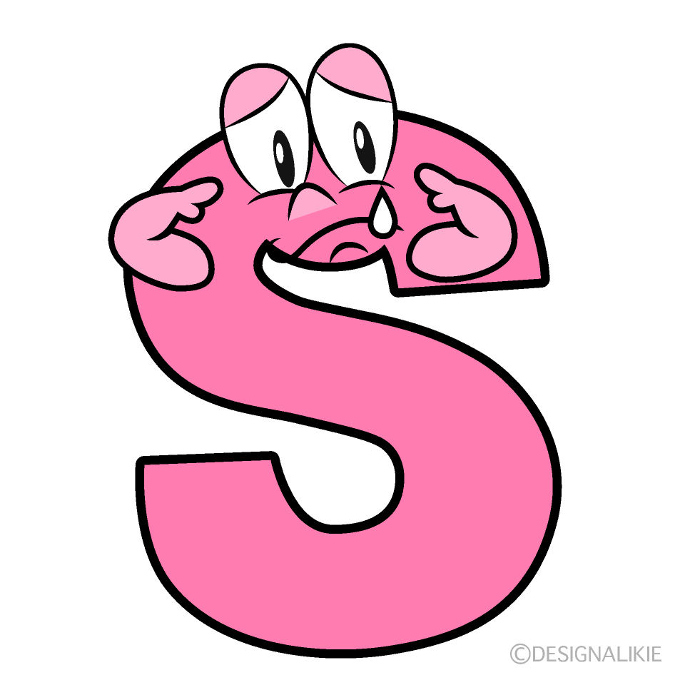 Sad S Cartoon Character Image