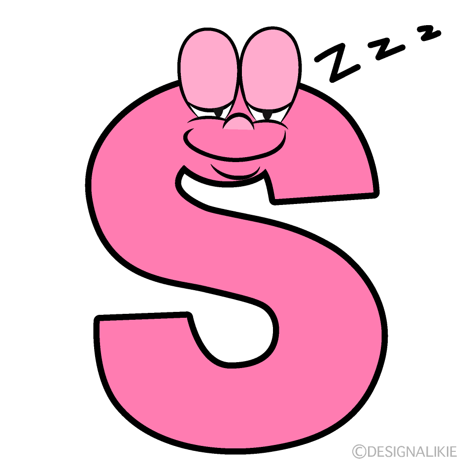 Sleeping S Cartoon Character Image