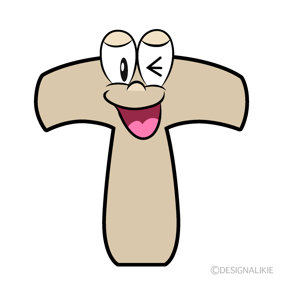 Laughing T Cartoon Character Image