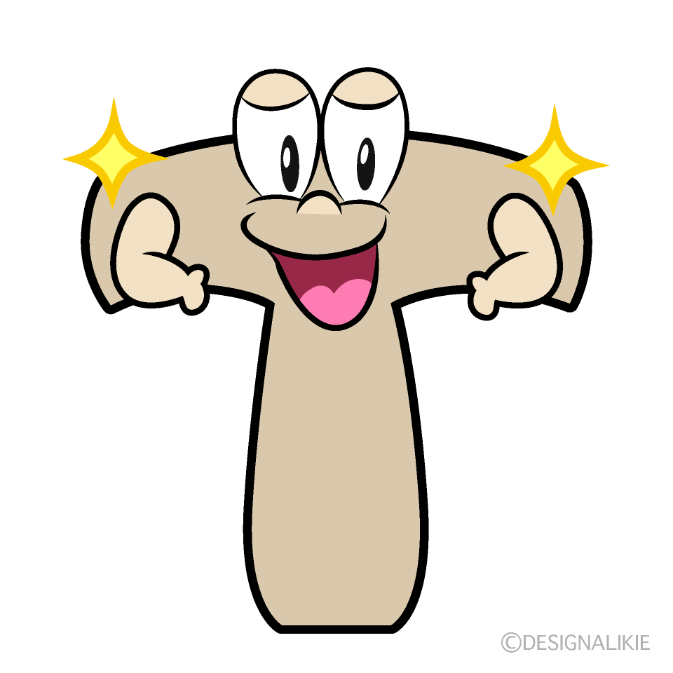 Glitter T Cartoon Character Image