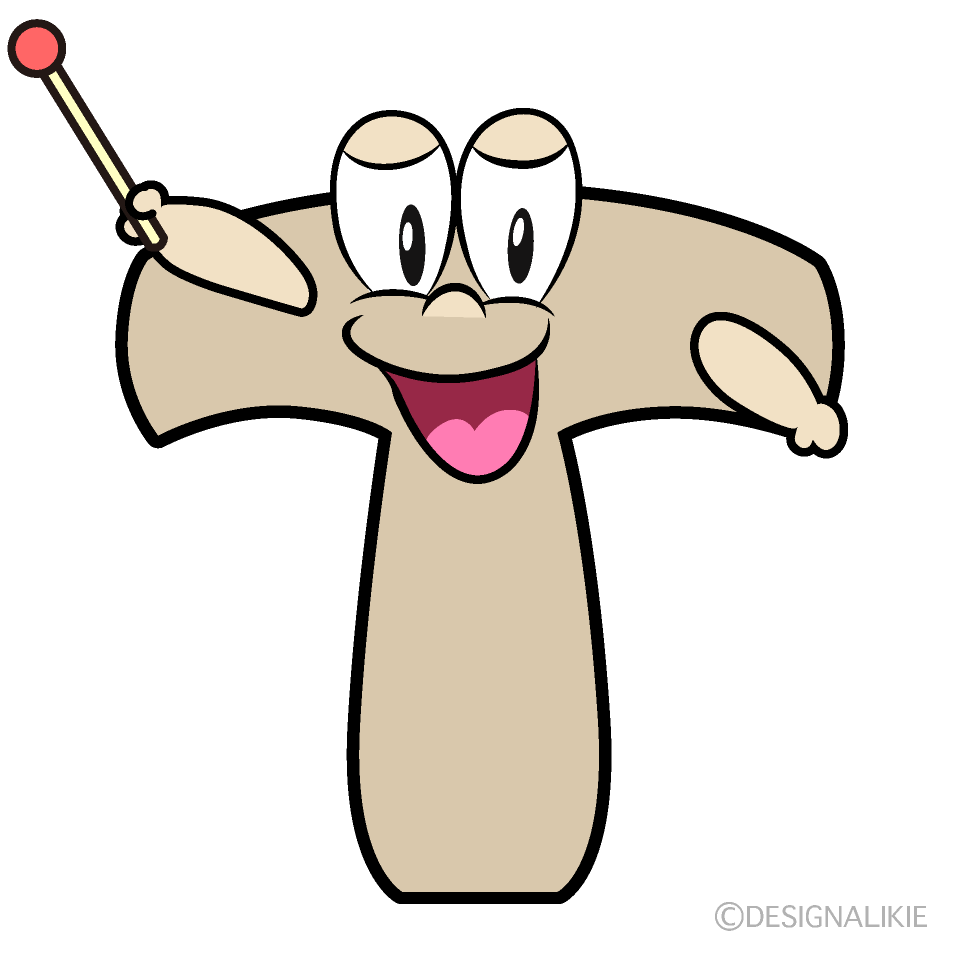 Speaking T Cartoon Character Image