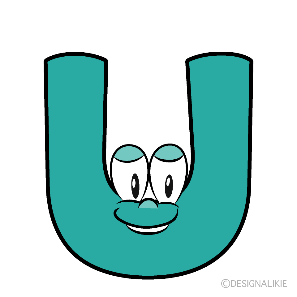 U Cartoon Character Image