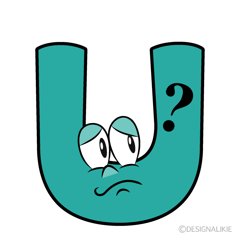 Thinking U Cartoon Character Image