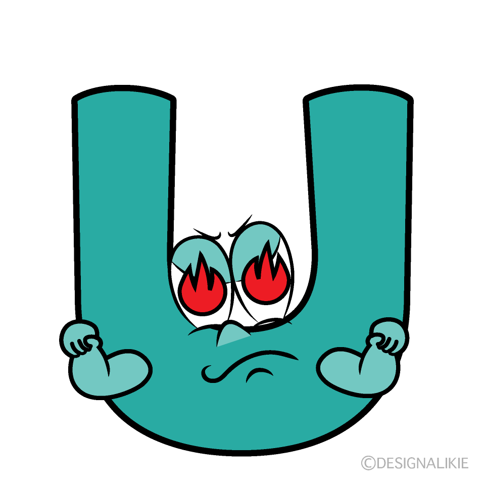 Enthusiasm U Cartoon Character Image