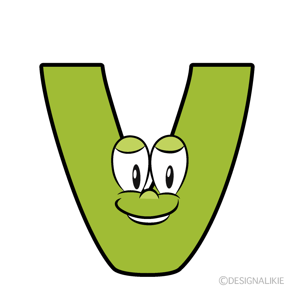 V Cartoon Character Image