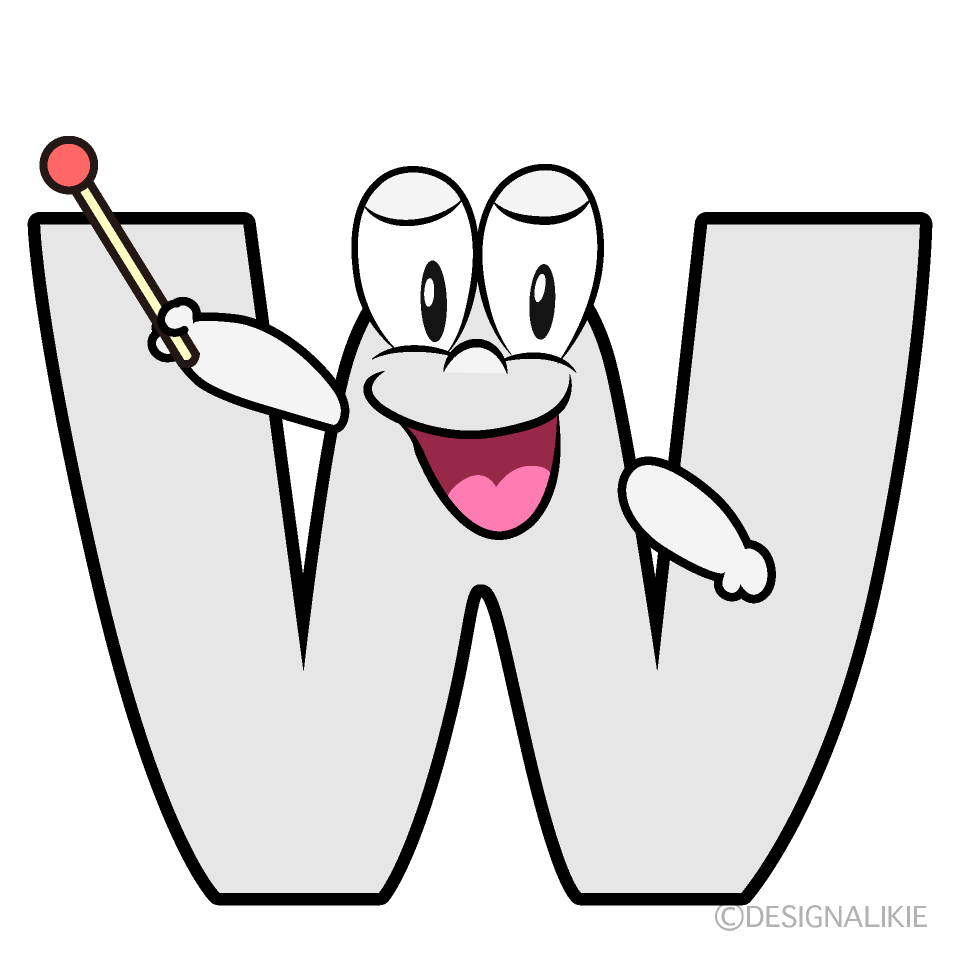 Speaking W Cartoon Character Image