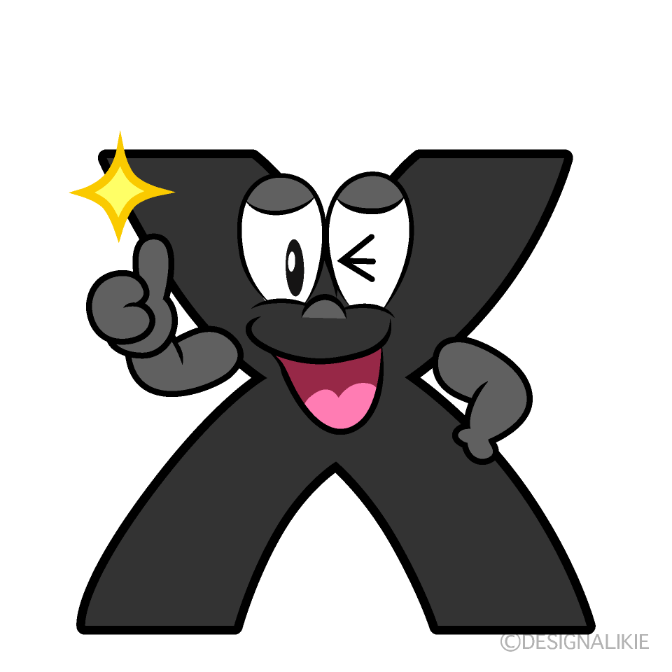 Thumbs up X Cartoon Character Image