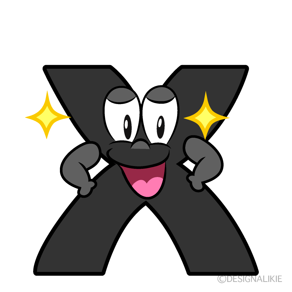 Glitter X Cartoon Character Image