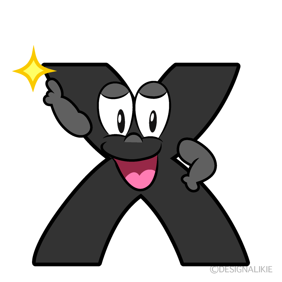Posing X Cartoon Character Image