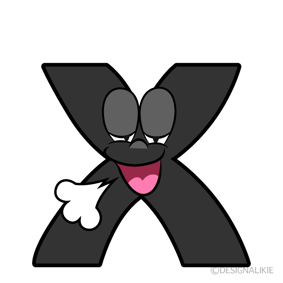 Relaxing X Cartoon Character Image