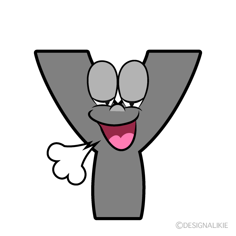 Relaxing Y Cartoon Character Image