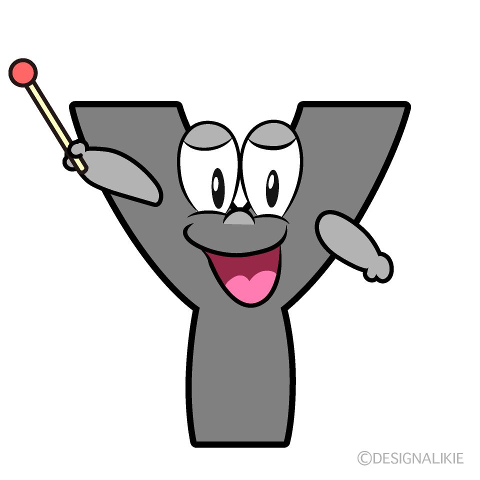 Speaking Y Cartoon Character Image