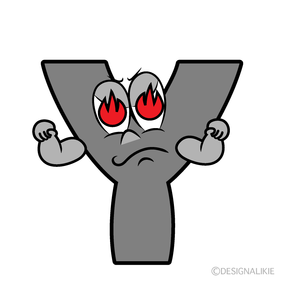 Enthusiasm Y Cartoon Character Image