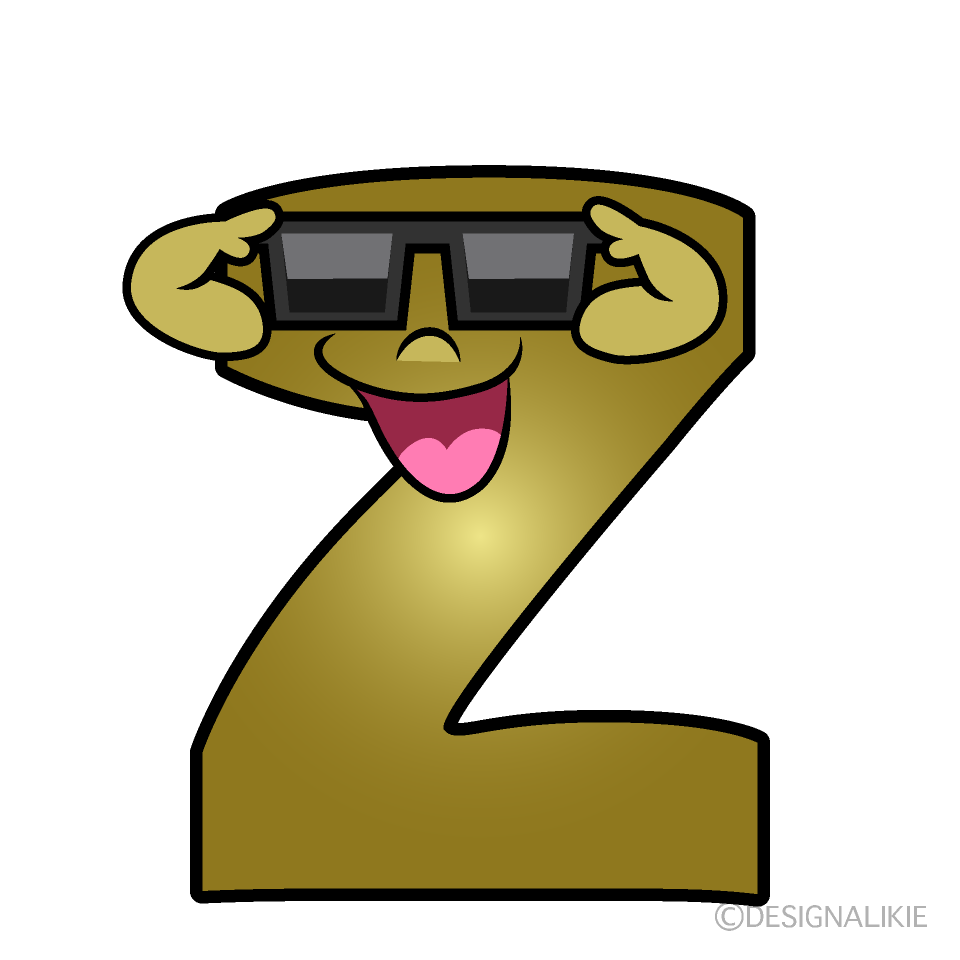 Cool Z Cartoon Character Image