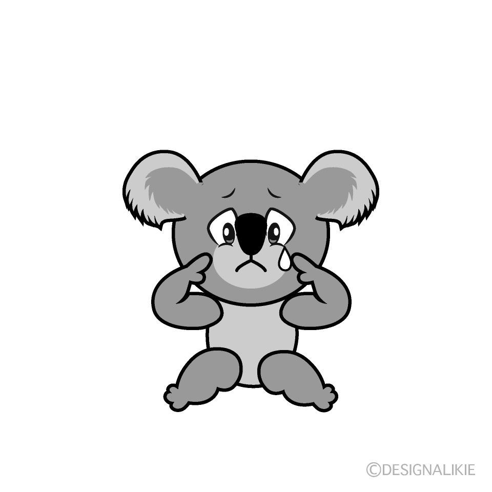 Koala Triste Animado