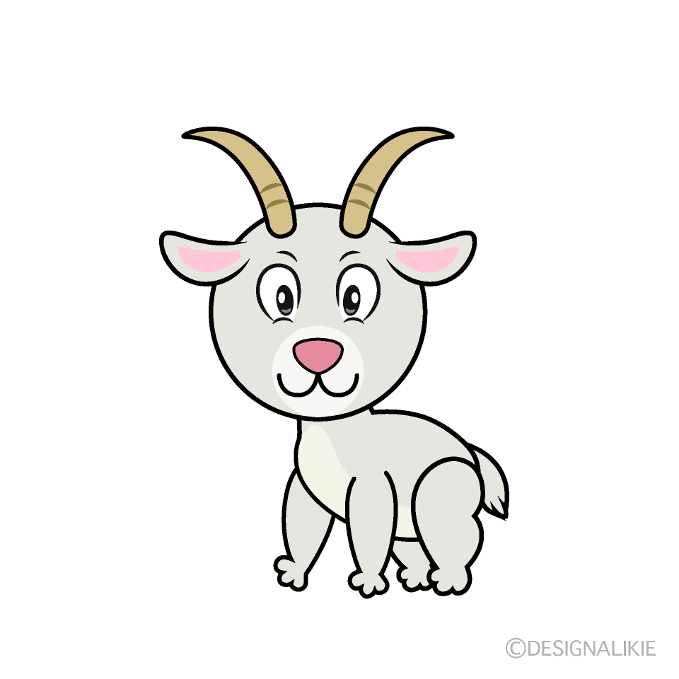 Goat Cartoon Character Image