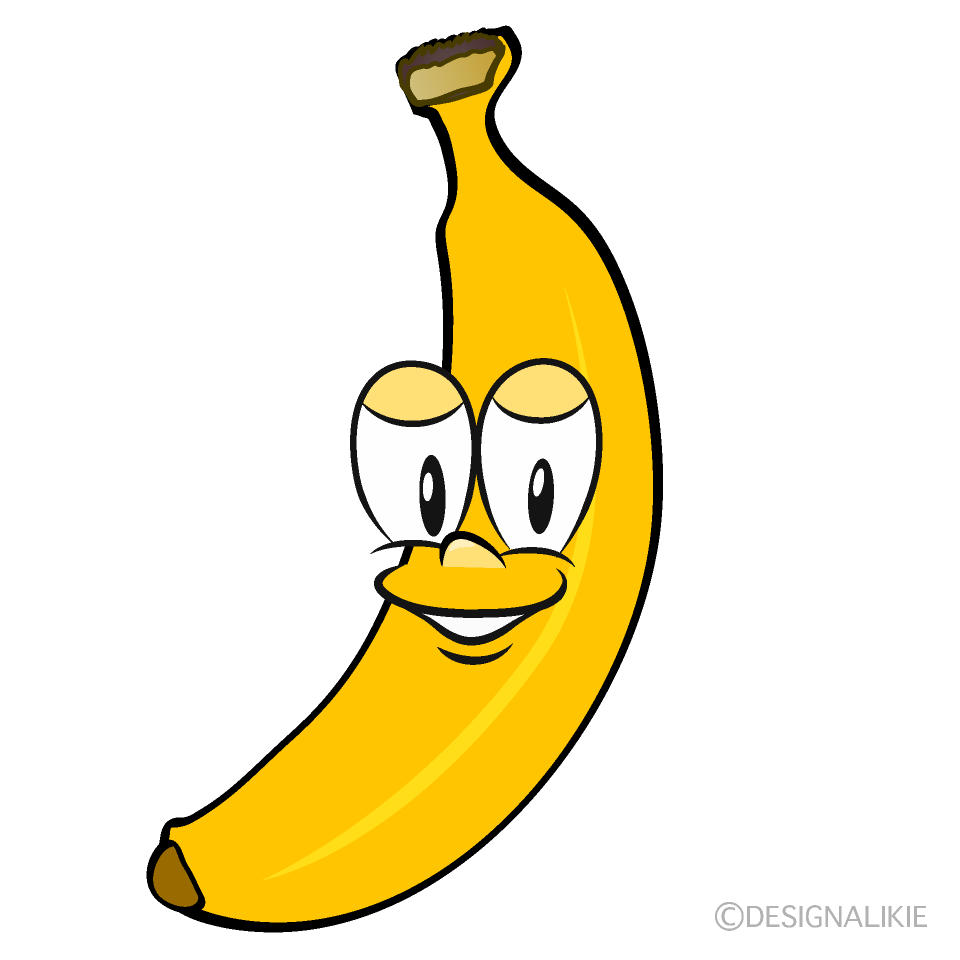 Banana Cartoon Character Image