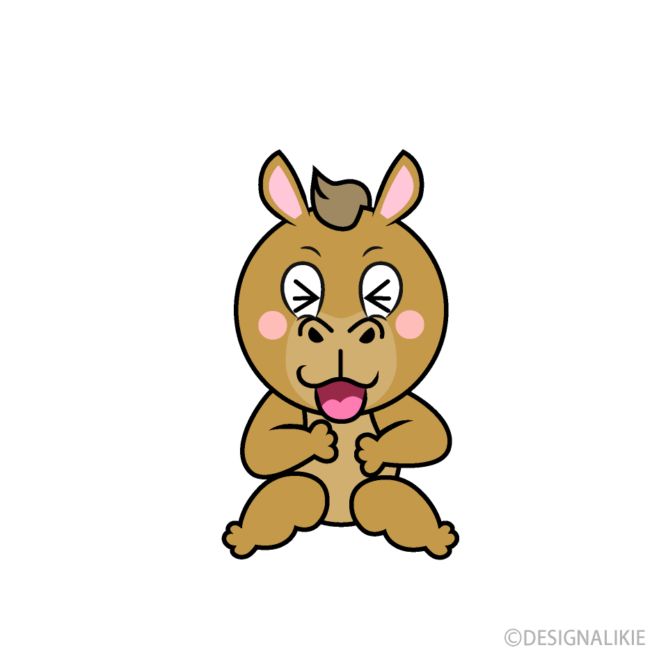 Laughing Camel Cartoon Character Image