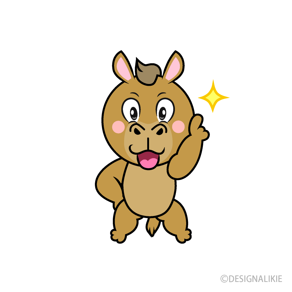 Posing Camel Cartoon Character Image