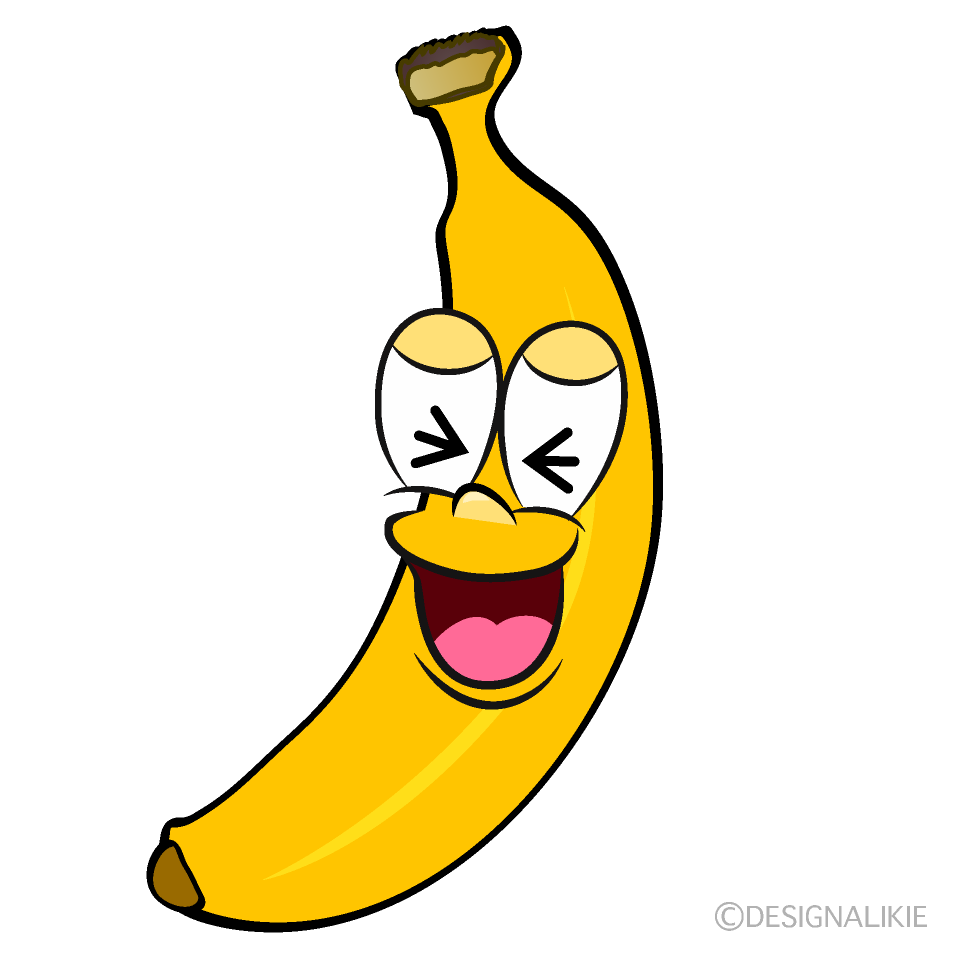 Plátano Riendo Animado