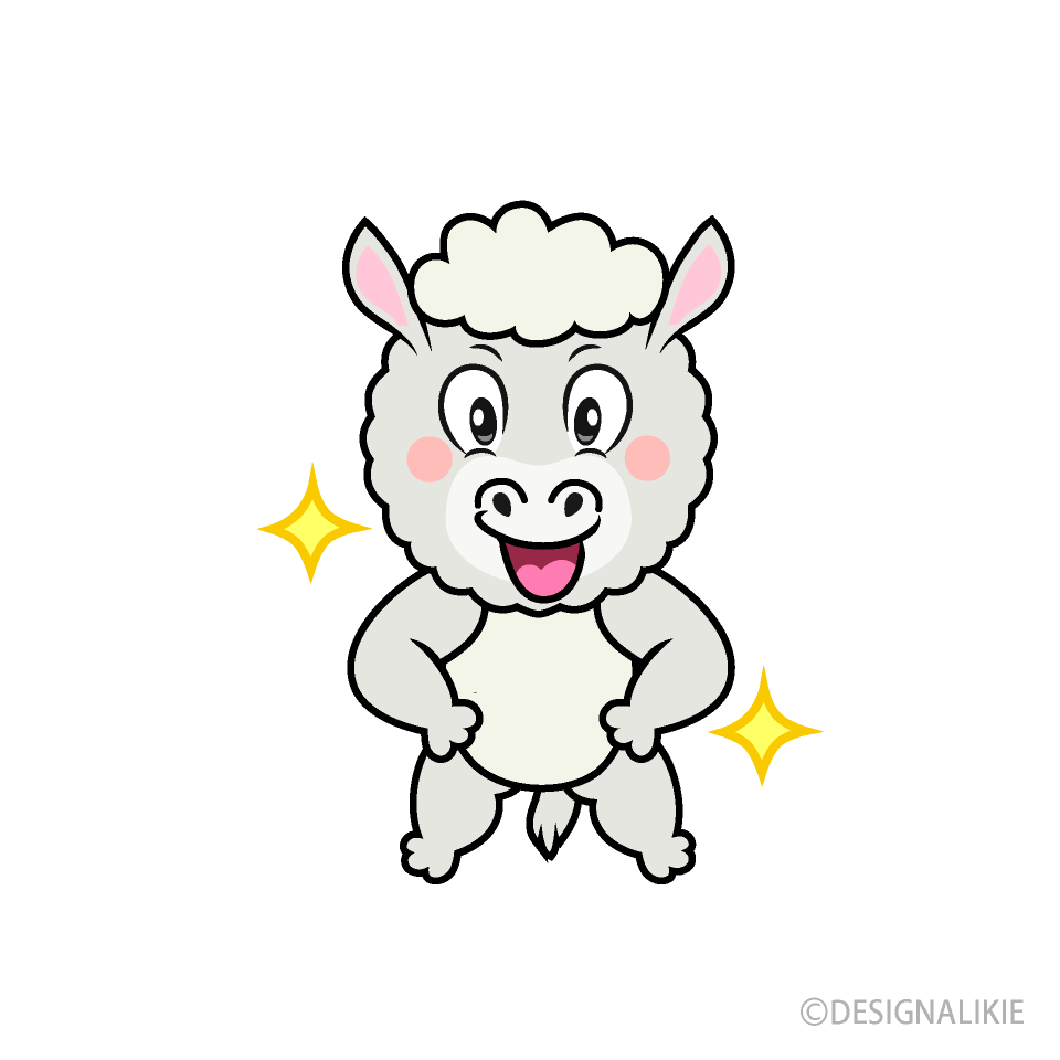Alpaca Brillante Animado