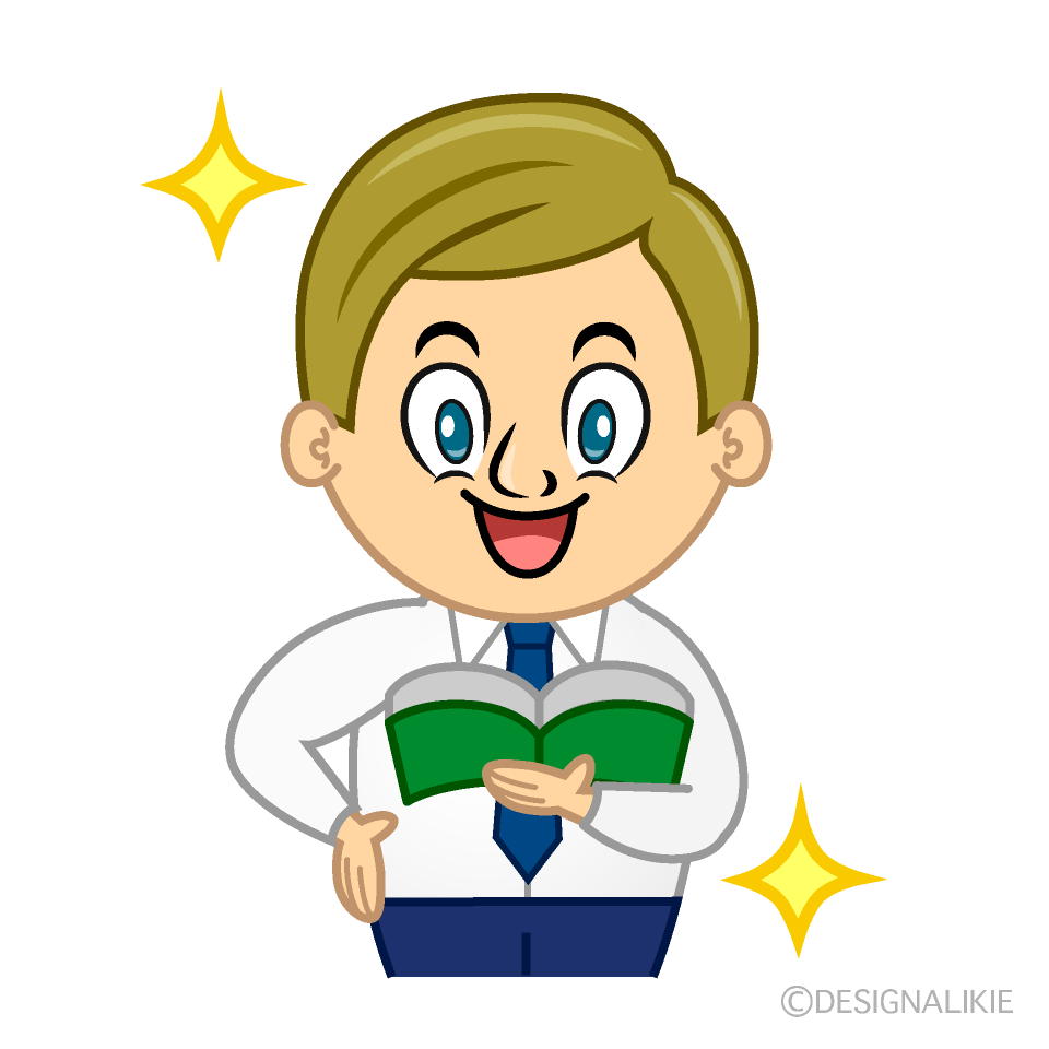 Glitter Teacher Cartoon Character Image