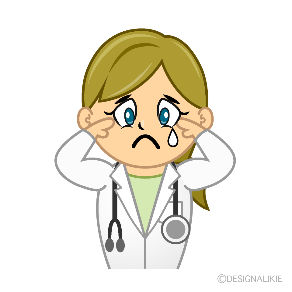Doctora Llorando Animado