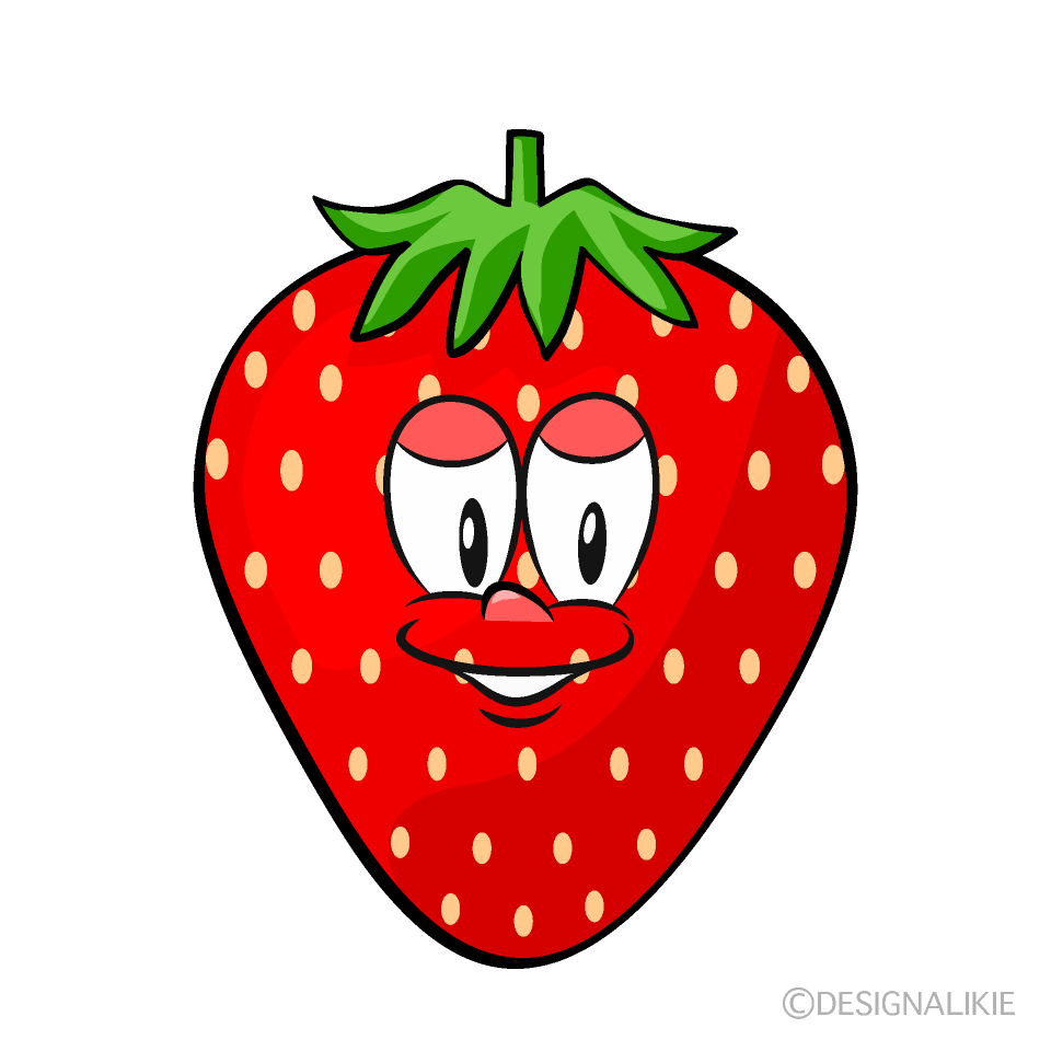 Strawberry Cartoon Character Image