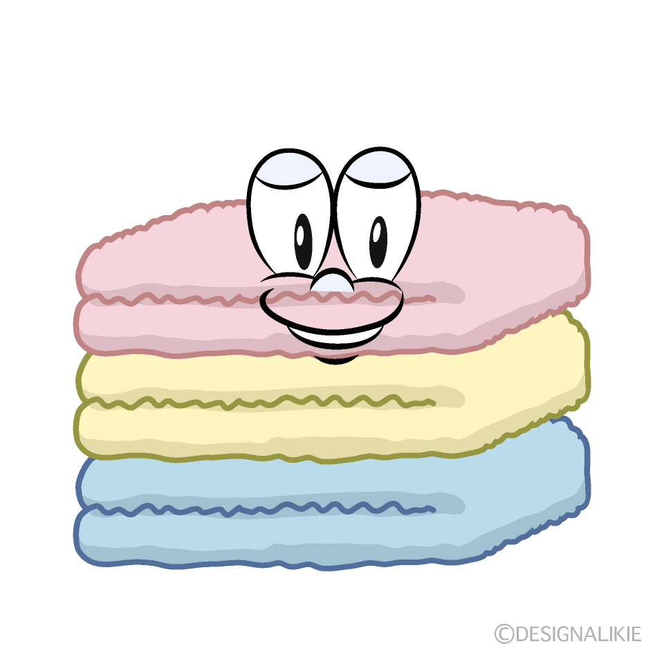 Towel Cartoon Character Image