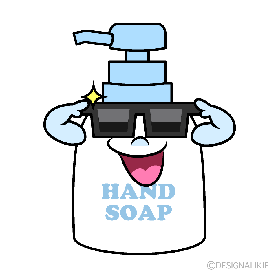 Cool Hand Soap Cartoon Character Image