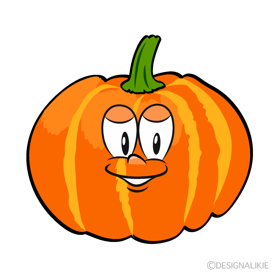 Pumpkin Cartoon Character Image