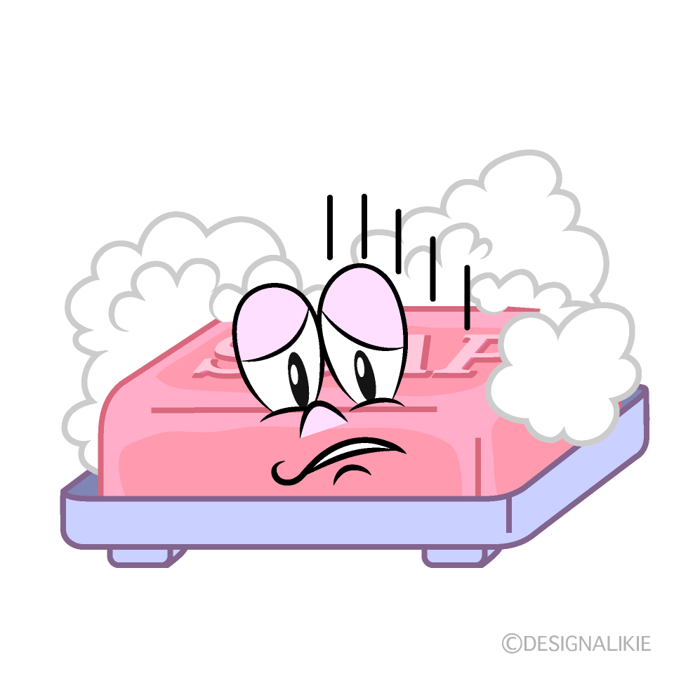 Depressed Soap Cartoon Character Image