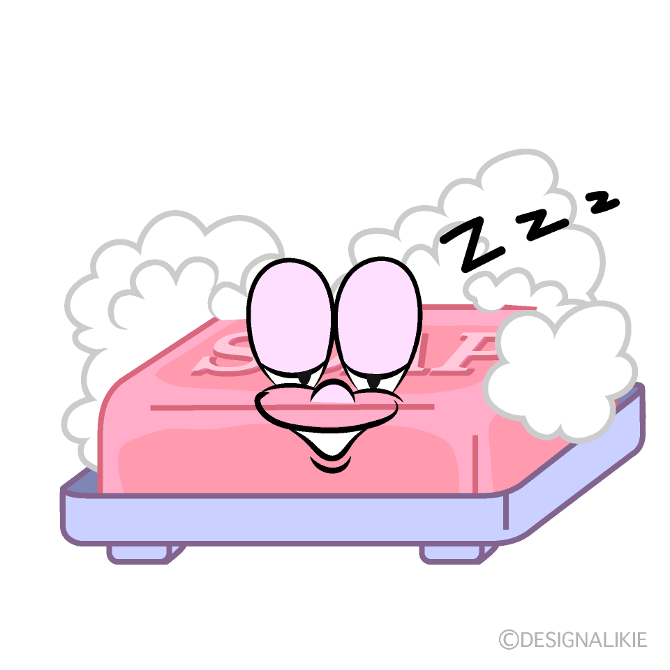 Jabón Durmiendo Animado