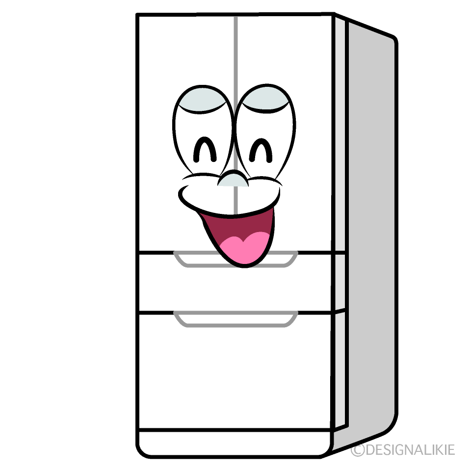 Refrigerador Sonriente Animado
