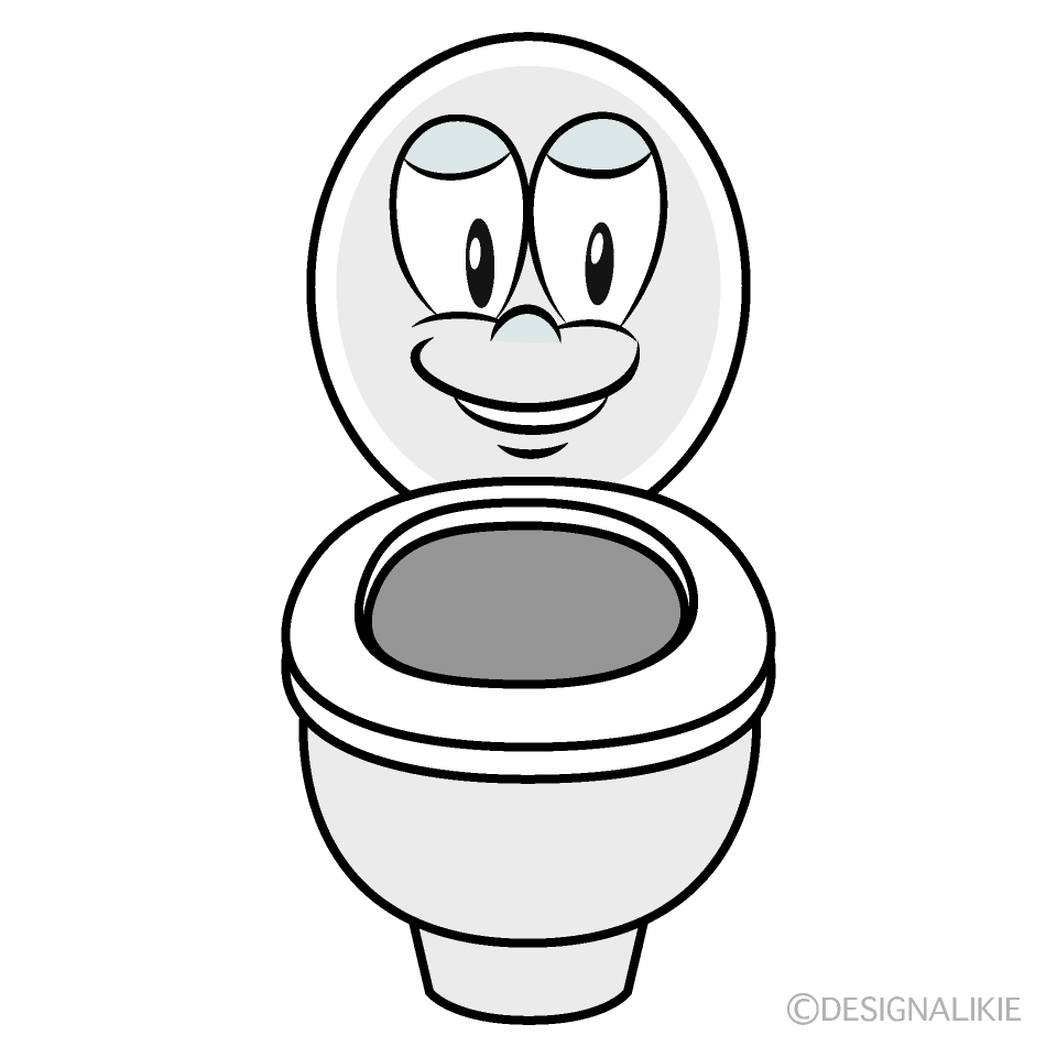 Toilet Cartoon Character Image