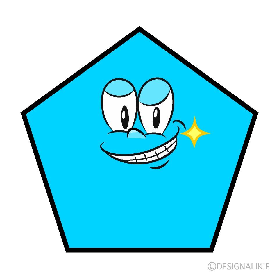 Pentágono Sonriendo Animado