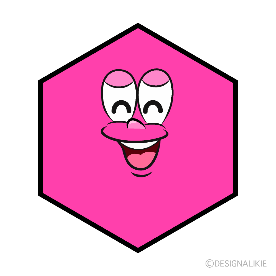 Hexágono Sonriente Animado